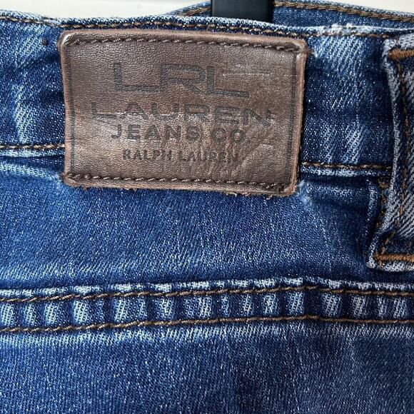 Lauren Ralph Lauren Modern Skinny Blue Jeans Size 14 - Picture 10 of 10